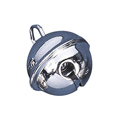 Rayher Metallglöckchen kugelförmig, 19 mm ø, platin, Beutel 10 Stück, Schellen, Weihnachtsglöckchen, Deko Glöckchen, Glöckchen zum Basteln, 2503321 Rayher Metallglöckchen kugelförmig, 19 mm ø, platin, Beutel 10 Stück, Schellen, Weihnachtsglöckchen, Deko Glöckchen, Glöckchen zum Basteln, 2503321