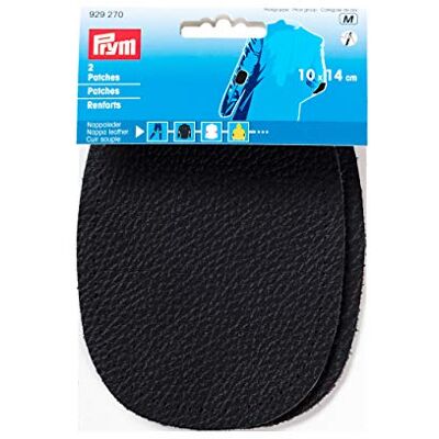 Prym 929270 záplaty nappa (šití) 10 x 14 cm černá Prym 929270 záplaty nappa (šití) 10 x 14 cm černá