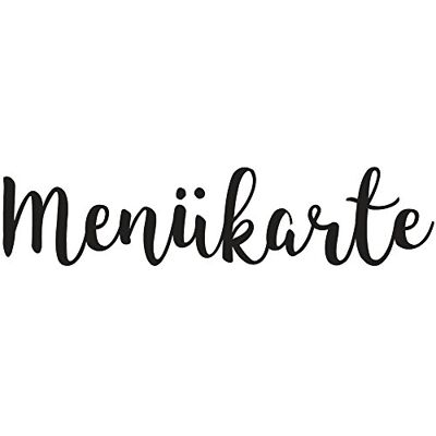 Rayher 29158000 Stempel Menükarte, 3 x 11 cm, Natur Rayher 29158000 Stempel Menükarte, 3 x 11 cm, Natur