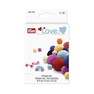 Prym Love Pompon sada, plast, mátová, růžová, modrá, jedna velikost _624190-1 Prym Love Pompon sada, plast, mátová, růžová, modrá, jedna velikost _624190-1