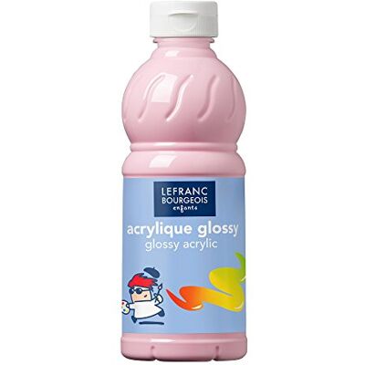 Lefranc Bourgeois 188145 Glossy Děti akrylová barva, tekutá akrylová barva připravená k použití, lesklá a voděodolná, ideální na papír, karton, dřevo, sádru, kov, plast, láhev 500 ml cukrovinková Lefranc Bourgeois 188145 Glossy Děti akrylová barva, tekutá akrylová barva připravená k použití, lesklá a voděodolná, ideální na papír, karton, dřevo, sádru, kov, plast, láhev 500 ml cukrovinková