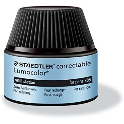 Staedtler 487 05 Lumocolor correctable doplňovací stanice pro 305, 15-20 x náhradní náplň, modrá Staedtler 487 05 Lumocolor correctable doplňovací stanice pro 305, 15-20 x náhradní náplň, modrá