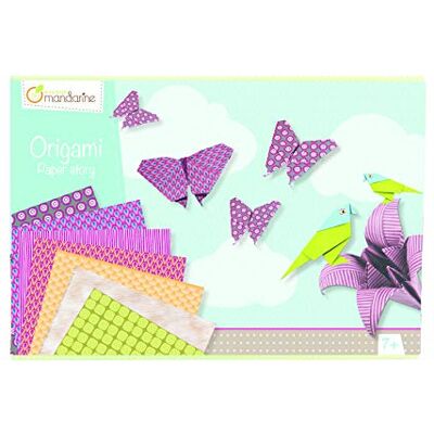 My Mandarine 42720O – kreativní box Origami pro děti od 7 let, (20 dvoubarevných archů 15 x 15 cm, 20 archů 20 x 20 cm) zvířat, 1 krabička My Mandarine 42720O – kreativní box Origami pro děti od 7 let, (20 dvoubarevných archů 15 x 15 cm, 20 archů 20 x 20 cm) zvířat, 1 krabička