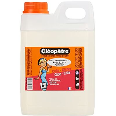 Cléopâtre Lepidlo na papír Cleopatre CT2L Colle, 2 kg, průhledné Cléopâtre Lepidlo na papír Cleopatre CT2L Colle, 2 kg, průhledné