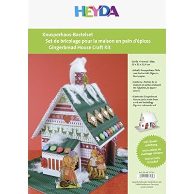 HEYDA Sada křupavého domečku, z kartonu Weiáem, střední, bílá HEYDA Sada křupavého domečku, z kartonu Weiáem, střední, bílá