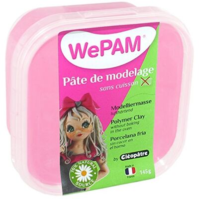 Cléopâtre WePAM – PFW496-145 – na vzduchu tvrdnoucí modelovací hmota, 145 g, světle růžová Cléopâtre WePAM – PFW496-145 – na vzduchu tvrdnoucí modelovací hmota, 145 g, světle růžová
