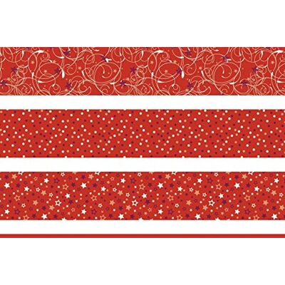 HEYDA 204875537 sada skládacích proužků pro Frobelovy hvězdy 1 x 30 cm & 1, 5 x 45 cm, 4 motivy tříděné ve dvou různých velikostech HEYDA 204875537 sada skládacích proužků pro Frobelovy hvězdy 1 x 30 cm & 1, 5 x 45 cm, 4 motivy tříděné ve dvou různých velikostech