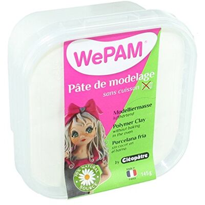 Cléopâtre WePAM PFWBBB-145 modelovací hmota tvrdnoucí vzduchem, 145 g, bílá Cléopâtre WePAM PFWBBB-145 modelovací hmota tvrdnoucí vzduchem, 145 g, bílá