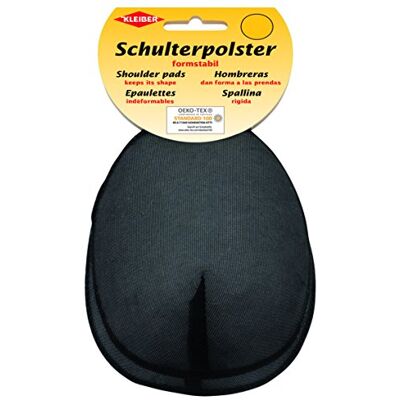 Kleiber KR 8 Schulterpolster mit Haken- und Flauschband Schulterpolster Raglan, 50% Polyamid; 50% Polyurethan, Schwarz, 13, 5 x 11 x 3 cm, 1 Einheiten Kleiber KR 8 Schulterpolster mit Haken- und Flauschband Schulterpolster Raglan, 50% Polyamid; 50% Polyurethan, Schwarz, 13, 5 x 11 x 3 cm, 1 Einheiten