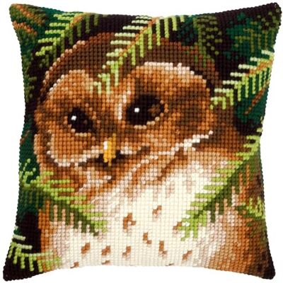 Vervaco Kreuzstich Stickpackungen Kissen Stickerei Set Anfänger Vorgedruckt Eule DIY Set Kreativ Set Für Erwachsene Dekoratives Kissen ca. 40 x 40 cm Bastelset Handwerker Haus Dekoration Vervaco Kreuzstich Stickpackungen Kissen Stickerei Set Anfänger Vorgedruckt Eule DIY Set Kreativ Set Für Erwachsene Dekoratives Kissen ca. 40 x 40 cm Bastelset Handwerker Haus Dekoration