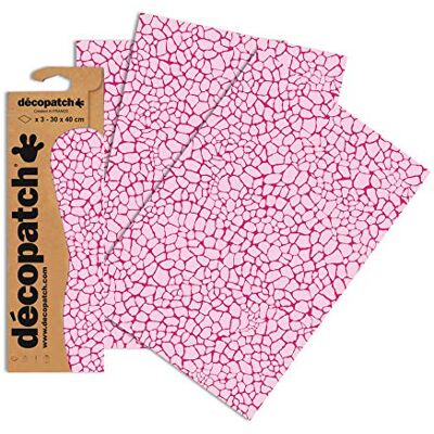 décopatch C533O 3 listy Papír č. 533 30 x 40 cm décopatch C533O 3 listy Papír č. 533 30 x 40 cm