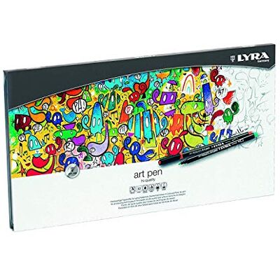 LYRA Art Pen Fine Art sada fixů 30 barev tříděné fixy ideální pro profesionály a studenty LYRA Art Pen Fine Art sada fixů 30 barev tříděné fixy ideální pro profesionály a studenty