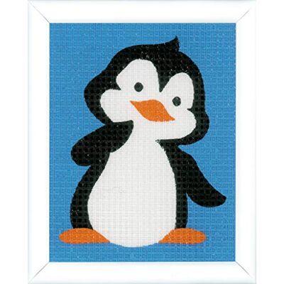 Vervaco Gobelin vyšívací obrázky pro vlastní vyšívání Děti PINGUIN křížkový steh vyšívací sada pro začátečníky cca 12,5 x 16 cm sada pro kutily řemeslník DIY vyšívání sada kreativní dárek Vervaco Gobelin vyšívací obrázky pro vlastní vyšívání Děti PINGUIN křížkový steh vyšívací sada pro začátečníky cca 12,5 x 16 cm sada pro kutily řemeslník DIY vyšívání sada kreativní dárek