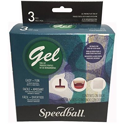 Speedball Sada gelového tisku, gelová tisková deska, Pop-In z měkké gumy, červený baron, blokový tisk, výroba tisku, dárek, nástroj pro umělecké řemeslo, příslušenství, monotypový tisk, Scrapbooking, Speedball Sada gelového tisku, gelová tisková deska, Pop-In z měkké gumy, červený baron, blokový tisk, výroba tisku, dárek, nástroj pro umělecké řemeslo, příslušenství, monotypový tisk, Scrapbooking,