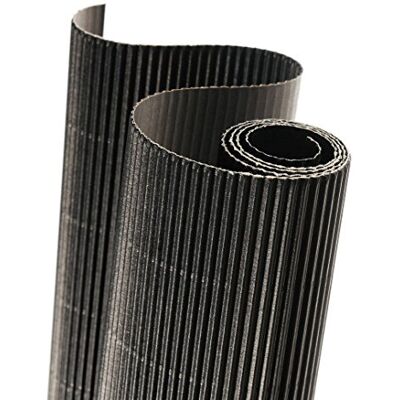 Canson GUARRO 200992620 Rolle gewellte Pappe, 50 x 70 cm, schwarz Canson GUARRO 200992620 Rolle gewellte Pappe, 50 x 70 cm, schwarz