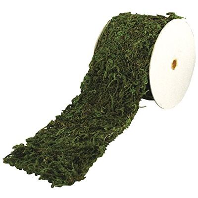 Rayher 5531800 mechová stuha, 10 cm široká, 200 cm dlouhá Rayher 5531800 mechová stuha, 10 cm široká, 200 cm dlouhá