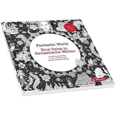 Herlitz 50013494 omalovánky Fantastic World pro dospělé Herlitz 50013494 omalovánky Fantastic World pro dospělé