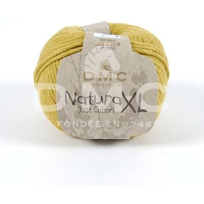 DMC Natura Just Cotton XL, 100% Baumwolle ideal für Strick- und Häkelarbeiten 100 g, 75 m, 23 Farben DMC Natura Just Cotton XL, 100% Baumwolle ideal für Strick- und Häkelarbeiten 100 g, 75 m, 23 Farben