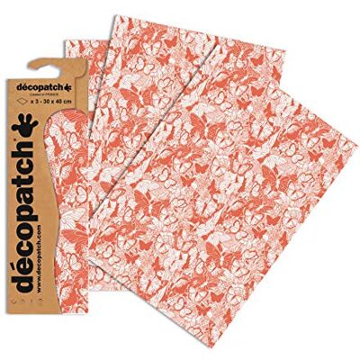 décopatch C762O 3 archy papír 30 x 40 cm décopatch C762O 3 archy papír 30 x 40 cm