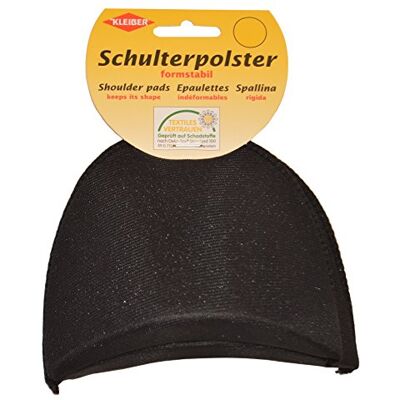 Kleiber 10 x 13 x 5 cm Schulterpolster/formstabil, schwarz Kleiber 10 x 13 x 5 cm Schulterpolster/formstabil, schwarz