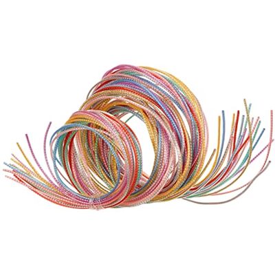 GLOREX Barevné proužky metalické 20 ks dlouhé 100 cm, 10 fb. Rozmanité, různé, vícebarevné, 19 x 11,5 x 1 cm, 6 2240 106 GLOREX Barevné proužky metalické 20 ks dlouhé 100 cm, 10 fb. Rozmanité, různé, vícebarevné, 19 x 11,5 x 1 cm, 6 2240 106
