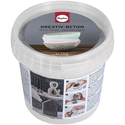 Rayher 34153000 kreativní beton, kbelík 2,5 kg Rayher 34153000 kreativní beton, kbelík 2,5 kg