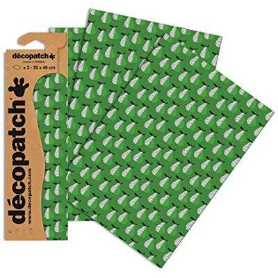 décopatch C721O 3 archy papír 30 x 40 cm décopatch C721O 3 archy papír 30 x 40 cm