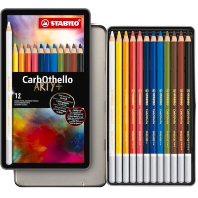 STABILO pastelová křídová tužka CarbOthello STABILO pastelová křídová tužka CarbOthello