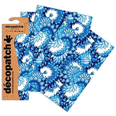 décopatch C579O 3 listy papír č. 579 30 x 40 cm décopatch C579O 3 listy papír č. 579 30 x 40 cm