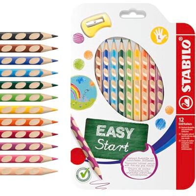STABILO Easycolors – ergonomické pastelky pro leváky STABILO Easycolors – ergonomické pastelky pro leváky
