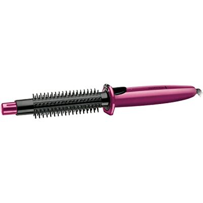 Remington Kartáč na teplý vzduch (parní funkce pro šetrný styling) kulatý kartáč (vyhřívaná tyč s keramickou povrchovou úpravou, 2 nasouvací řady štětin v různých délkách, objemová žehlička, kulma Remington Kartáč na teplý vzduch (parní funkce pro šetrný styling) kulatý kartáč (vyhřívaná tyč s keramickou povrchovou úpravou, 2 nasouvací řady štětin v různých délkách, objemová žehlička, kulma