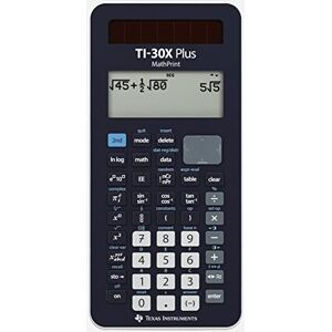 Texas Instruments TI-30X Plus MathPrint vědecká školní kalkulačka (pro SEK I a II, 4řádkový, solární provoz a baterie) tmavě modrá Texas Instruments TI-30X Plus MathPrint vědecká školní kalkulačka (pro SEK I a II, 4řádkový, solární provoz a baterie) tmavě modrá