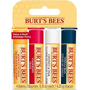 Burt's Bees Natural Lip Balms Dárková sada balzámů na rty, 1 balení (1× 4 kusy) Burt's Bees Natural Lip Balms Dárková sada balzámů na rty, 1 balení (1× 4 kusy)