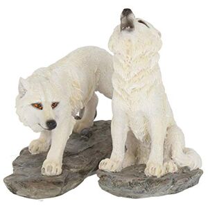 Nemesis Now Chase dekorační figurky, 17 cm, bílý, 9,8 cm, 2 kusy Nemesis Now Chase dekorační figurky, 17 cm, bílý, 9,8 cm, 2 kusy