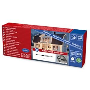 Konstsmide Rozdělovač systému LED, 1 vstup / 2 výstupy, venkovní (IP44), černý měkký kabel 4802-007 Konstsmide Rozdělovač systému LED, 1 vstup / 2 výstupy, venkovní (IP44), černý měkký kabel 4802-007