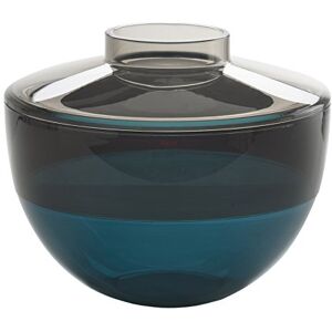 Kartell Shibuya váza, plast, šedá/kouřová/modrá, 27 x 22 cm Kartell Shibuya váza, plast, šedá/kouřová/modrá, 27 x 22 cm