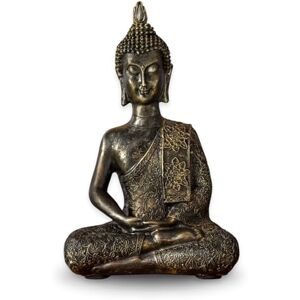Zen Light Thajská soška Buddhy soška Zen a Feng Shui dekorace přináší uklidňující a relaxační atmosféru do vašeho domova socha talisman barva bronz výška: 21 cm Zen'Light Zen Light Thajská soška Buddhy soška Zen a Feng Shui dekorace přináší uklidňující a relaxační atmosféru do vašeho domova socha talisman barva bronz výška: 21 cm Zen'Light