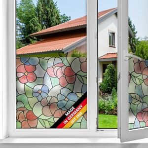 d-c-fix Okenní fólie Lisboa červená 45 cm x 2 m – samolepicí fólie pro vizuální ochranu s moderním vzorem pro skleněné plochy – samolepicí, neprůhledná, dekorativní d-c-fix Okenní fólie Lisboa červená 45 cm x 2 m – samolepicí fólie pro vizuální ochranu s moderním vzorem pro skleněné plochy – samolepicí, neprůhledná, dekorativní