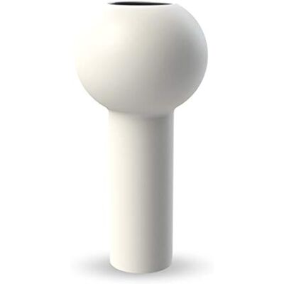 Cooee Design Váza Pillar z keramiky v bílé barvě ruční výroba, průměr: 17 cm, výška: 32 cm, HI-028-21-WH Cooee Design Váza Pillar z keramiky v bílé barvě ruční výroba, průměr: 17 cm, výška: 32 cm, HI-028-21-WH