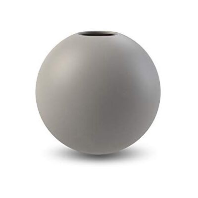 Cooee Design Váza na koule z porcelánu v šedé barvě ručně vyrobená, rozměry: 8cm x 8cm x 7cm, HI-028-01-GY Cooee Design Váza na koule z porcelánu v šedé barvě ručně vyrobená, rozměry: 8cm x 8cm x 7cm, HI-028-01-GY