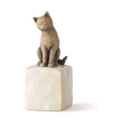 Willow Tree Love My Cat Dark Figurine Willow Tree Love My Cat Dark Figurine