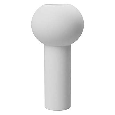Cooee Design Váza Pillar z keramiky v bílé barvě ruční výroba, průměr: 12 cm, výška: 24 cm, HI-028-27-WH Cooee Design Váza Pillar z keramiky v bílé barvě ruční výroba, průměr: 12 cm, výška: 24 cm, HI-028-27-WH