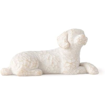 Willow Tree Love My Dog Small Lying Figurine Willow Tree Love My Dog Small Lying Figurine