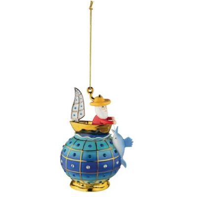 Alessi MJ16 12 Il Vecchio E Il Mare dekorační koule, porcelán Alessi MJ16 12 Il Vecchio E Il Mare dekorační koule, porcelán