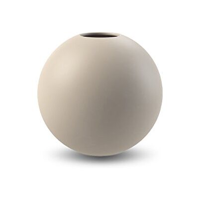 Cooee Design Váza na koule 8 cm písek Cooee Design Váza na koule 8 cm písek