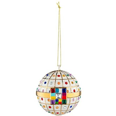 Alessi MJ16 7 Palla di Fidanzamento dekorační koule, porcelán Alessi MJ16 7 Palla di Fidanzamento dekorační koule, porcelán