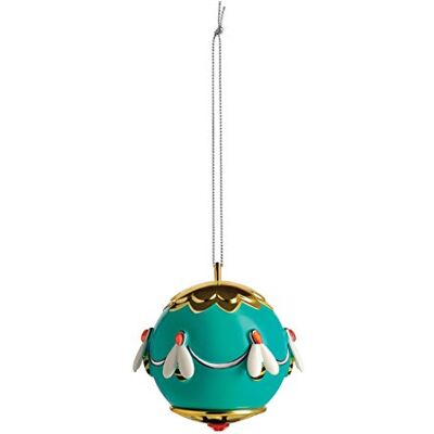 Alessi MJ16 5 Ape dell'oro dekorační koule porcelán Ručně zdobené. 6,00 x 6,00 x 7,20 cm vícebarevná Alessi MJ16 5 Ape dell'oro dekorační koule porcelán Ručně zdobené. 6,00 x 6,00 x 7,20 cm vícebarevná
