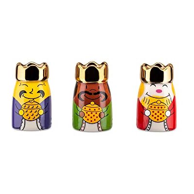 Alessi Figurka AMGI10SET1 sada skládající se ze 3 figurek, RE Magi, ušlechtilého designu, porcelánu Alessi Figurka AMGI10SET1 sada skládající se ze 3 figurek, RE Magi, ušlechtilého designu, porcelánu