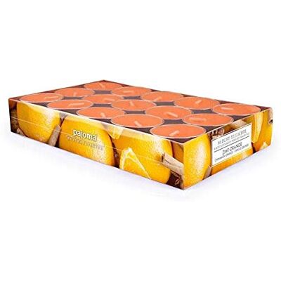 Pajoma ® Čajové svíčky 30 kusů, skořicově oranžová vonné čajové svíčky v hliníkovém pouzdru, doba hoření cca 4 hodiny výška 1,5 cm ø 3,5 cm prémiová kvalita dekorace, gastronomie, outdoor, Pajoma ® Čajové svíčky 30 kusů, skořicově oranžová vonné čajové svíčky v hliníkovém pouzdru, doba hoření cca 4 hodiny výška 1,5 cm ø 3,5 cm prémiová kvalita dekorace, gastronomie, outdoor,