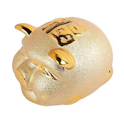 lachineuse Asiatische Spardose Schweinchen Glück und Freude Goldene Spardose aus Keramik 12 x 9,5 x 8 cm Asiatisches Deko-Schmuckstück Geschenkidee zu Weihnachten und zum Geburtstag lachineuse Asiatische Spardose Schweinchen Glück und Freude Goldene Spardose aus Keramik 12 x 9,5 x 8 cm Asiatisches Deko-Schmuckstück Geschenkidee zu Weihnachten und zum Geburtstag